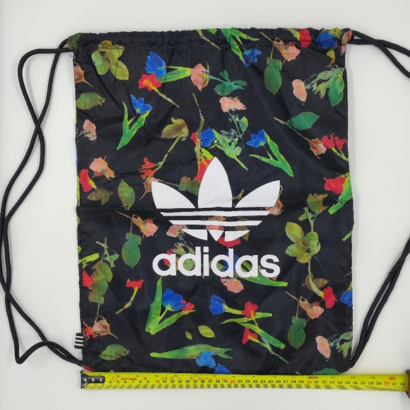 Adidas floral print drawstring backpack - Picture 10 of 10